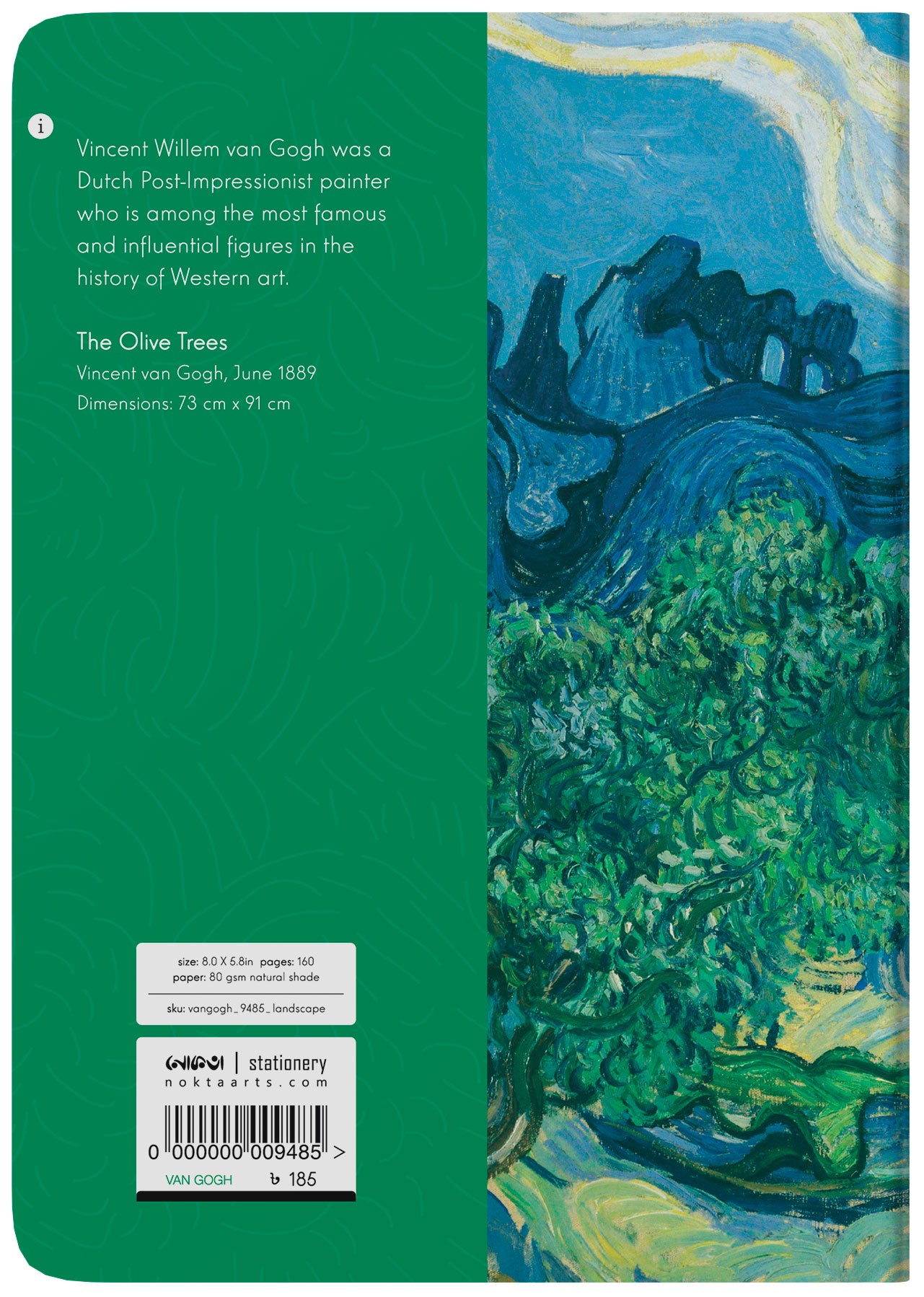 The Olive Trees_Vincent van Gogh