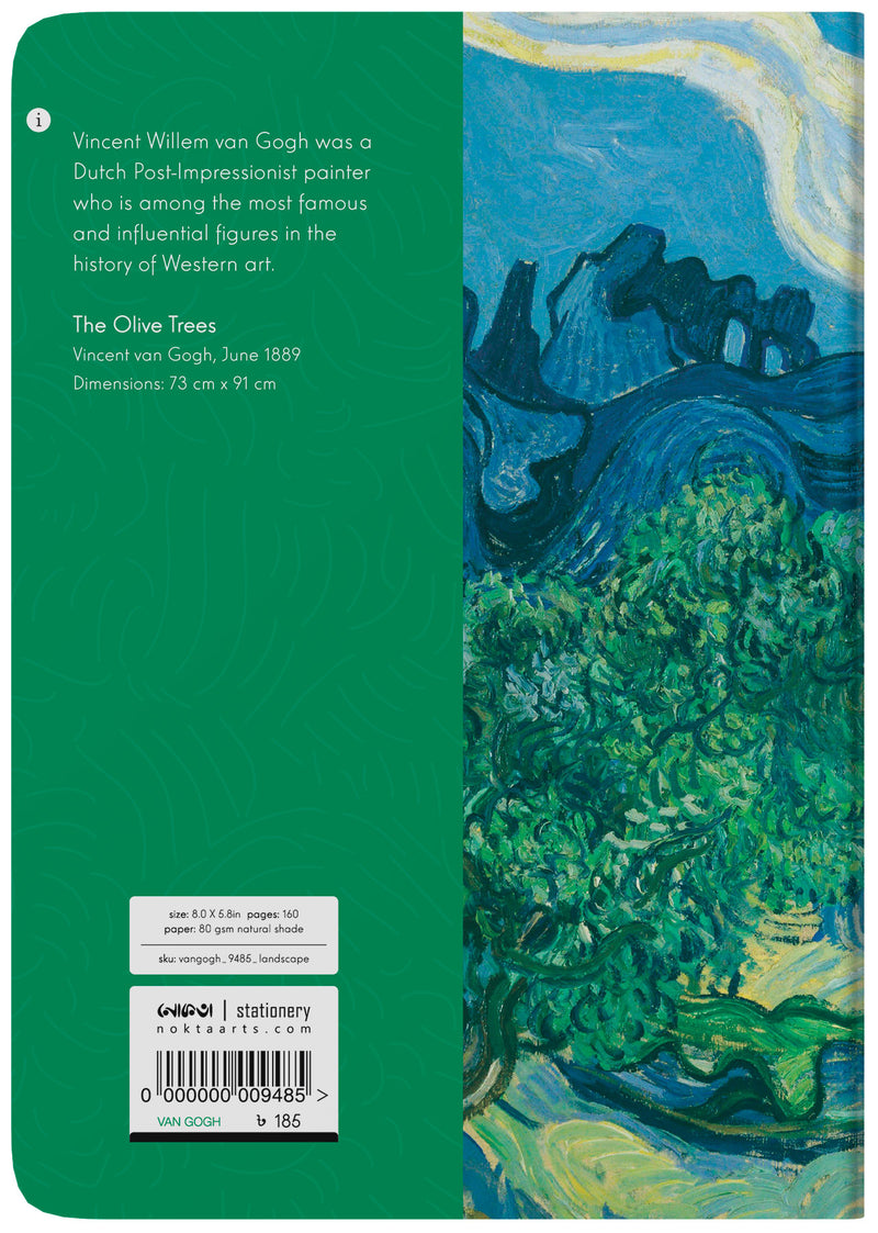 The Olive Trees_Vincent van Gogh