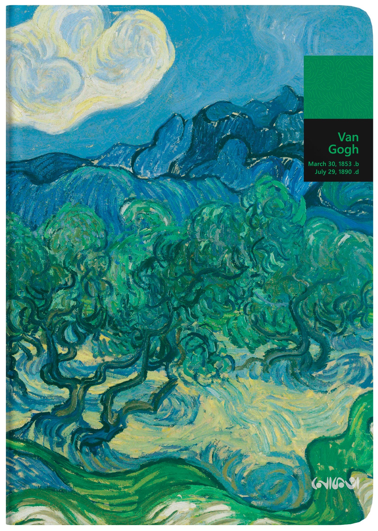 The Olive Trees_Vincent van Gogh