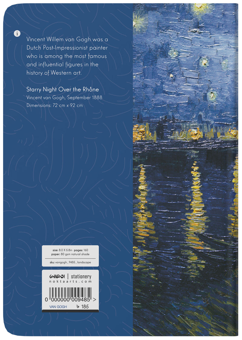 Starry Night Over the Rhône_Vincent van Gogh