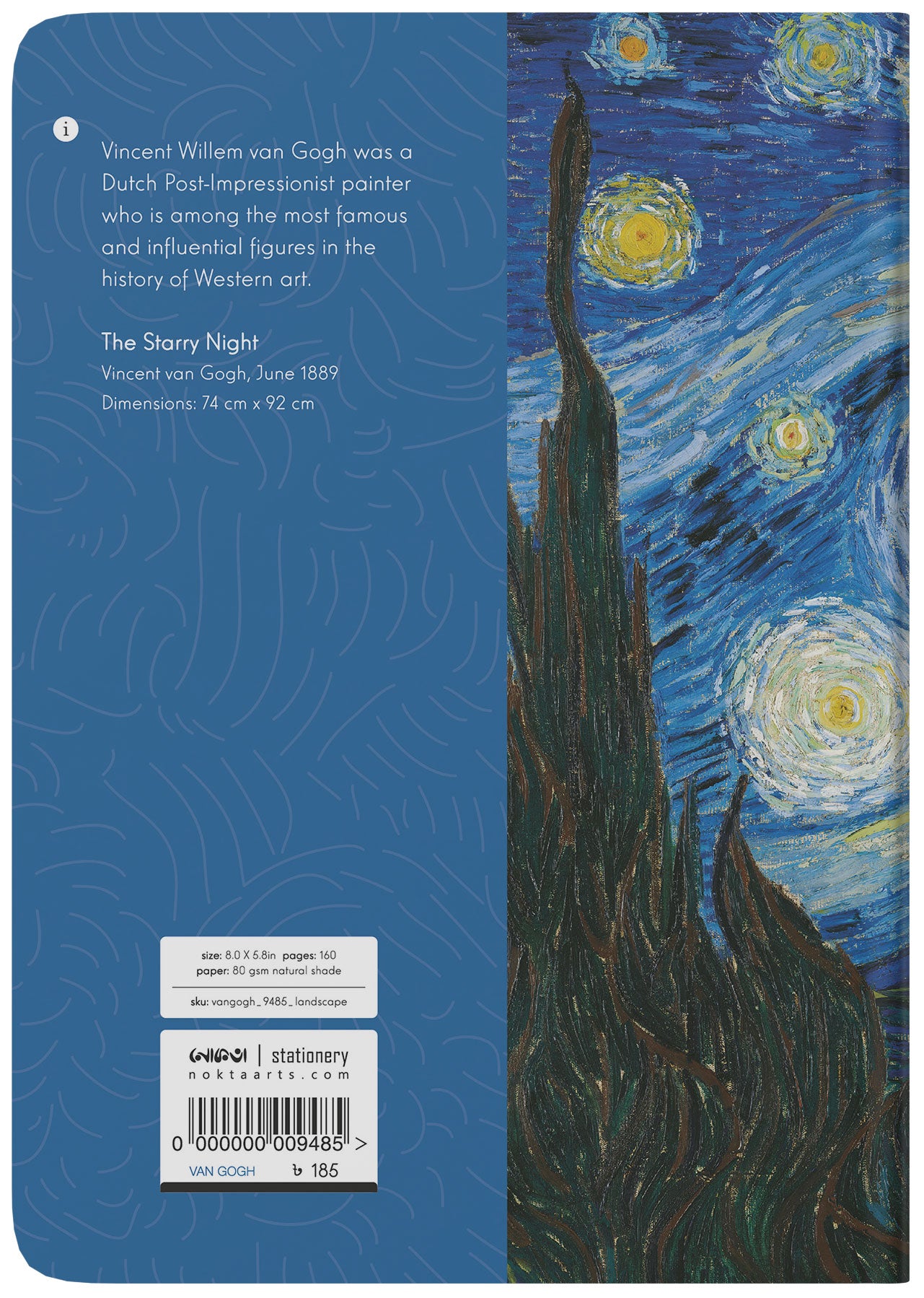 The Starry Night_Vincent van Gogh