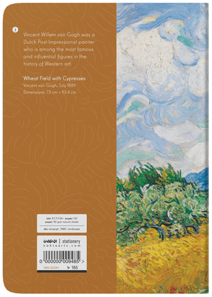 Wheat Field with Cypresses_Vincent van Gogh